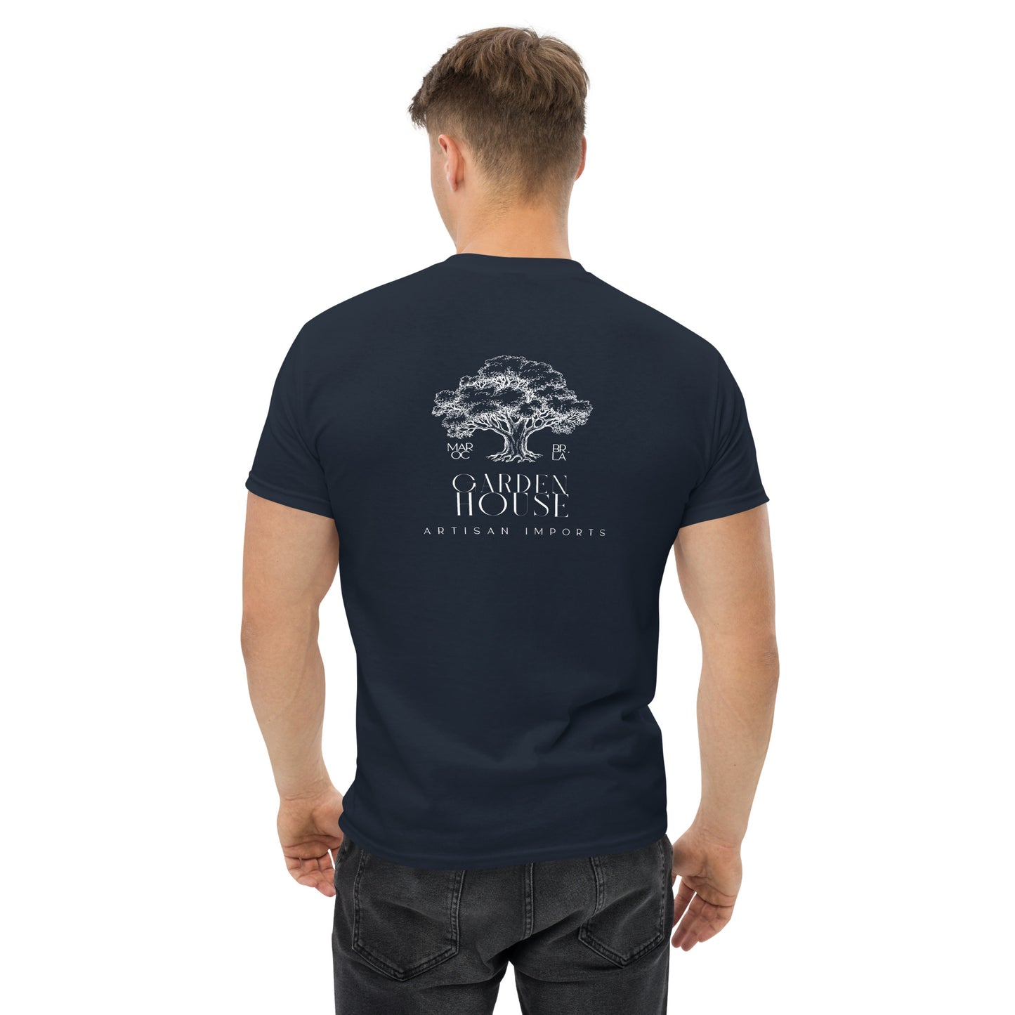 Garden House for Good Tee - Navy