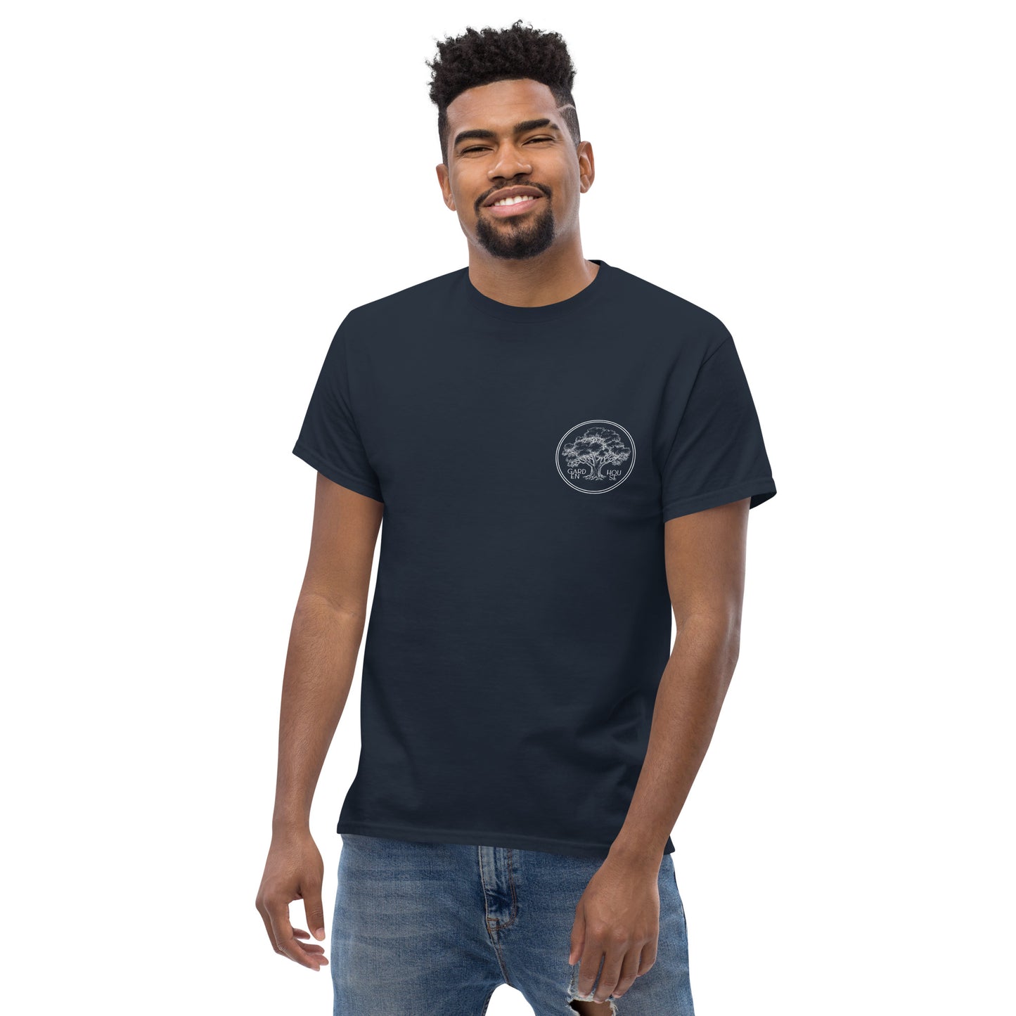 Garden House for Good Tee - Navy