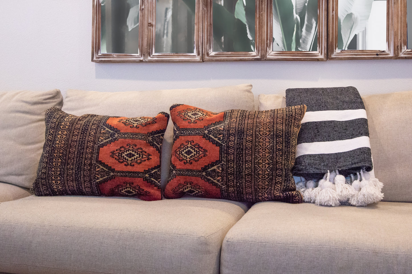 Vintage Rug Pillows