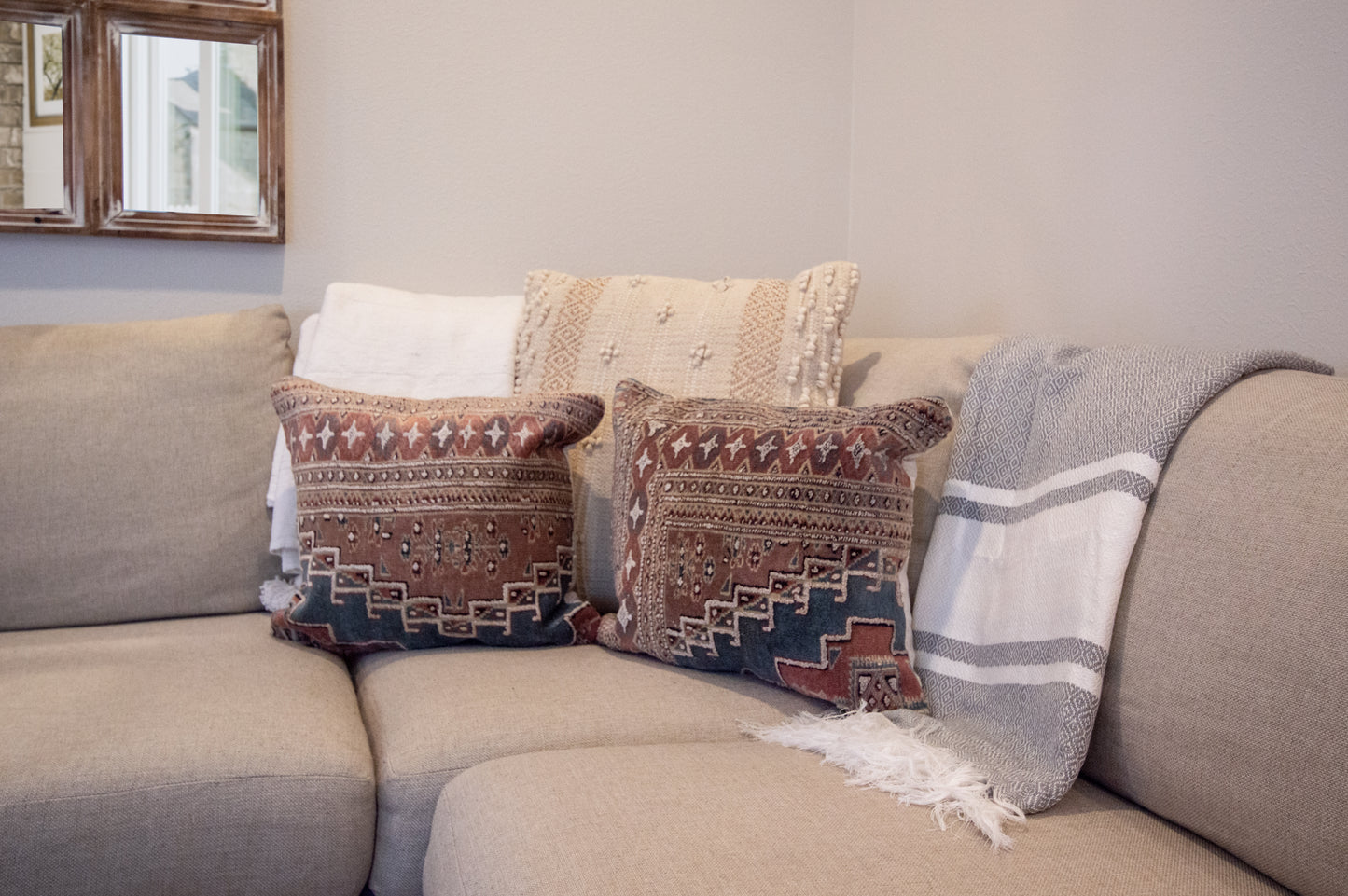 Vintage Rug Pillows