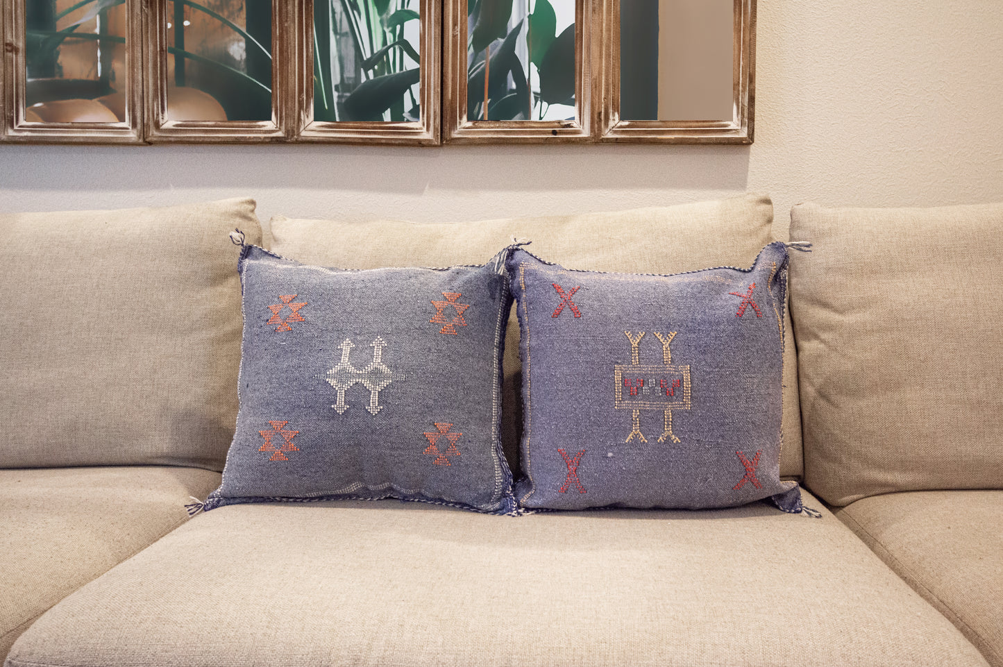 Square Cactus Silk Pillowcase